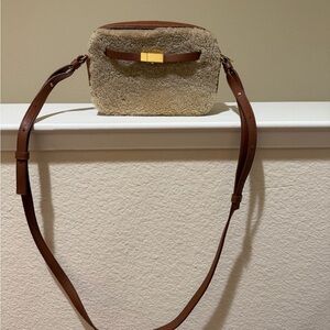 DeMellier Tan and Brown Crossbody Bag